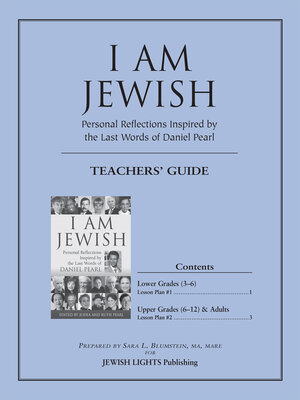cover image of I Am Jewish Teacher's Guide